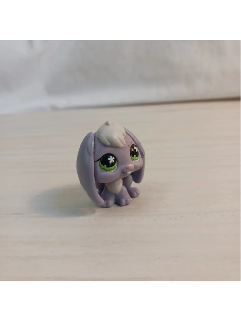 Littlest Pet Shop Cuddliest Light Purple Lop Ear Bunny Rabbit #648